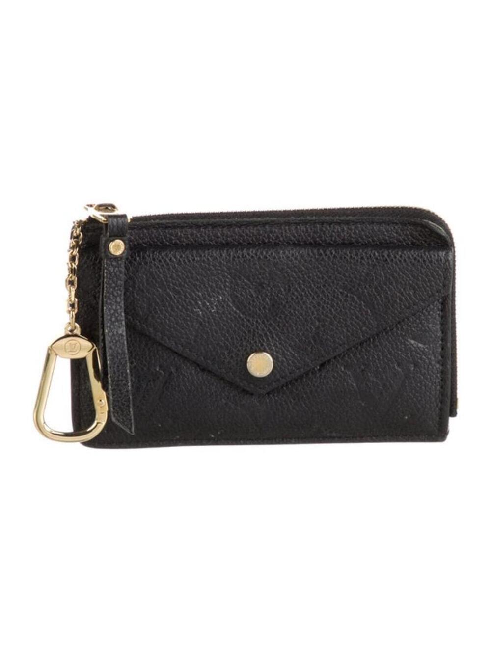 RFID Louis Vuitton Monogram Empreinte Card Holder RectoVerso